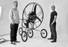 “Paravelo” la bici volante, idea di due Londinesi bici che vla
